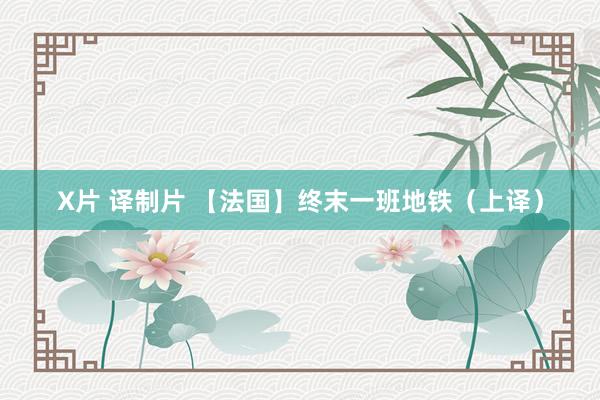 X片 译制片 【法国】终末一班地铁（上译）